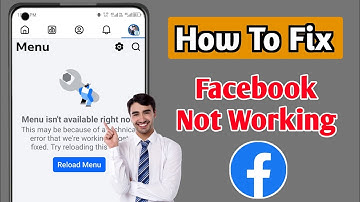 How to Fix Facebook App Not Working / Not Opening Problem in Android & Ios