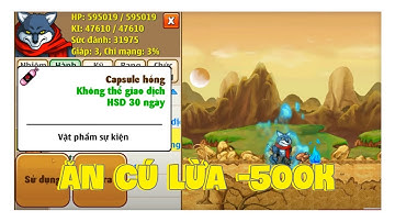 Ngọc Rồng Online - Ăn Cú Lừa Mất 500k Từ Admin Khi Định Mở Capsule Hồng !