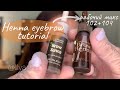 Как сделать четкий след на коже при окрашивании бровей хной Brow Henna