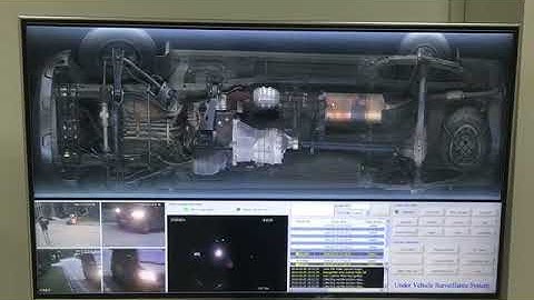 LOYALTY SECU Under Vehicle Surveillance System UVSS with ANPR ALPR LPR Camera