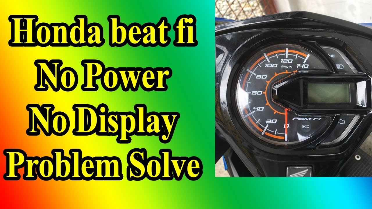 Honda beat no power no display