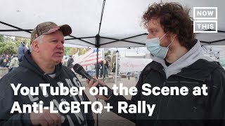 YouTuber Interviews Attendees at AntiLGBTQ+ Rally in Oregon