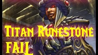 Unbelievable Titan Runestone Fail  tales From The Stream