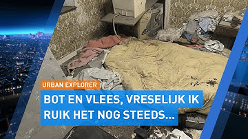 Urban explorers vinden een LIJK in verlaten HUIS in België