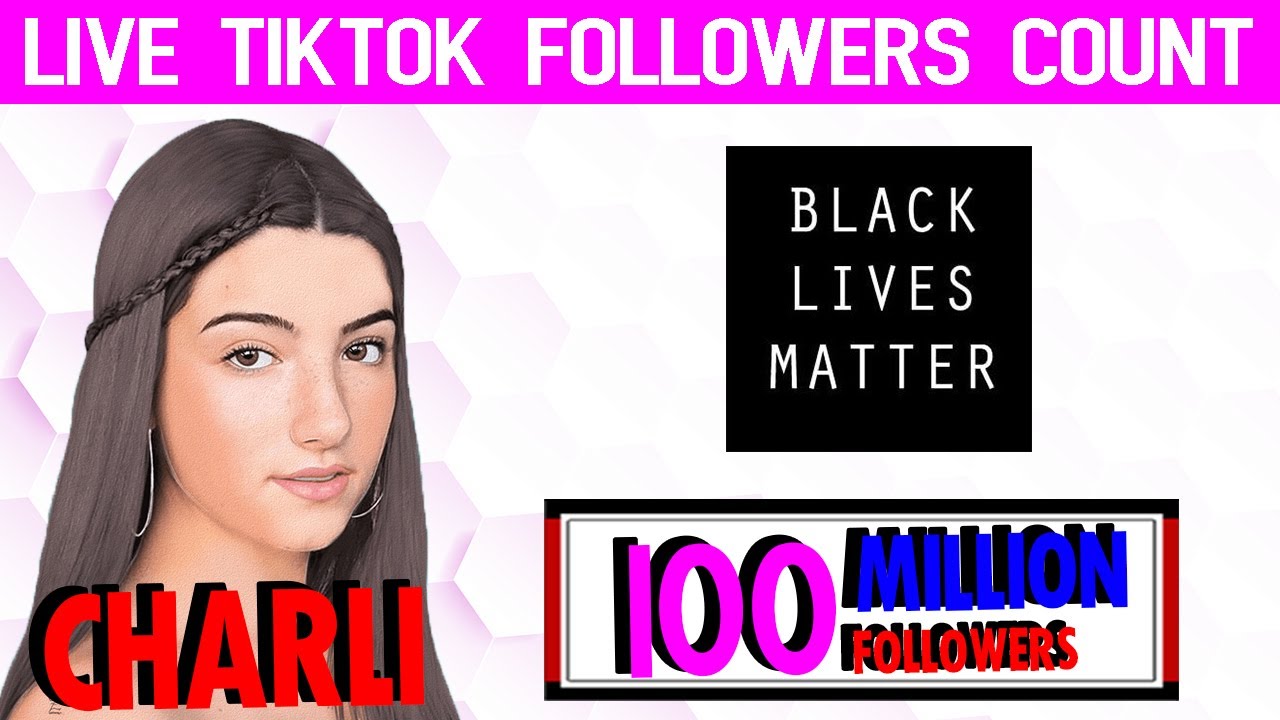 Tiktok Followers Count Live 2020,Charli D'amelio Vs Addison rae YouTube