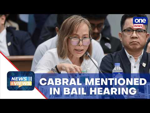 Late Maria Catalina Cabral Mentioned In Revilla Bail Hearing | News And Views