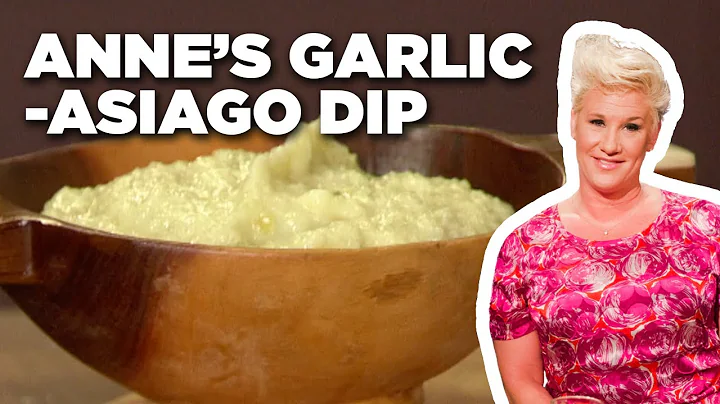 Anne Burrell's Roasted Garlic-Asiago Dip and Crack...