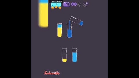 Cups - Water sort Puzzle || level 3