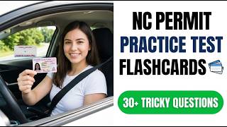 NC DMV Permit Practice Test Flashcards 2026 | Master North Carolina Road Signs and Rules