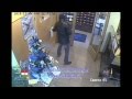 Brave granny pulls the mask off a robber