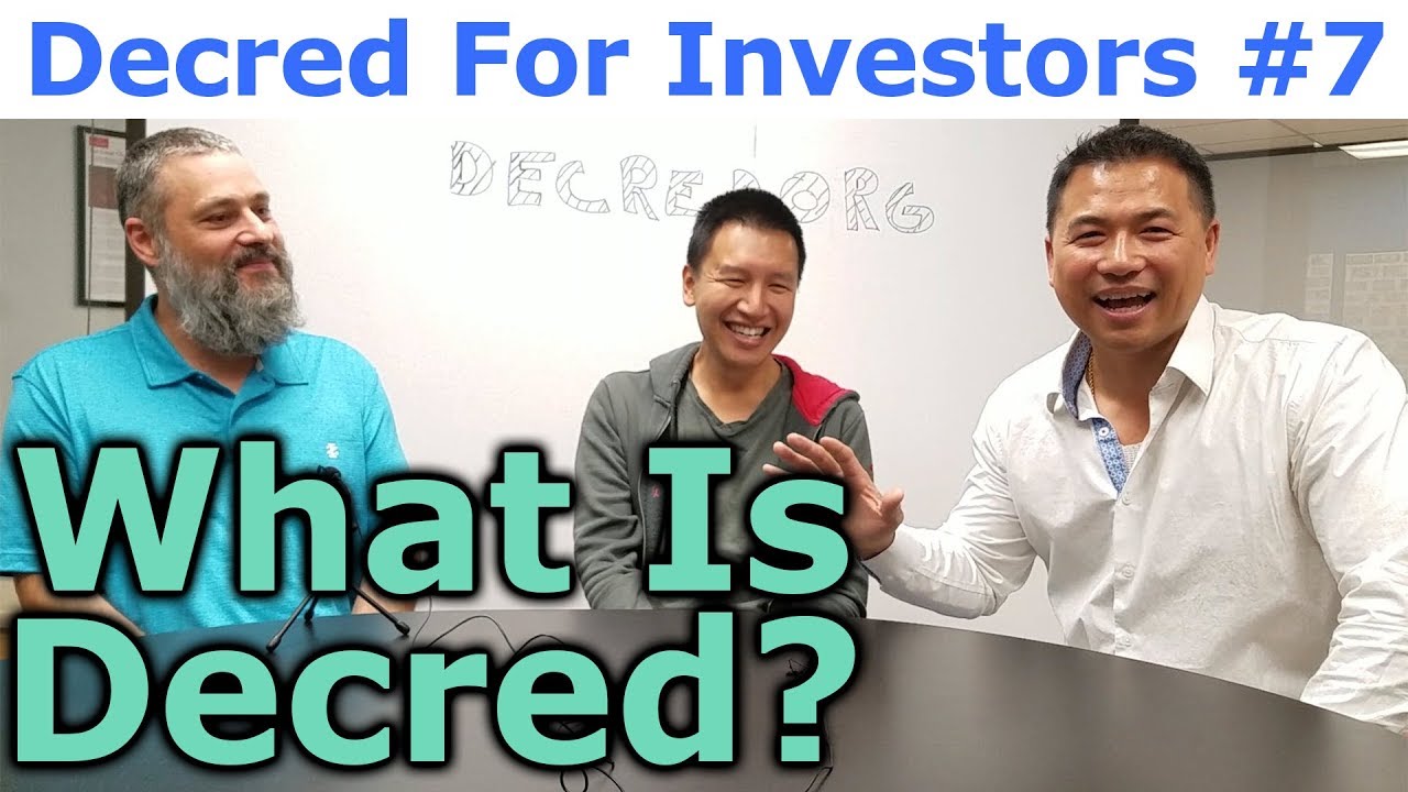Decred For Investors #7 - What Is Decred? - By Tai Zen, Leon Fu Dot Com™ & Marco Peereboom