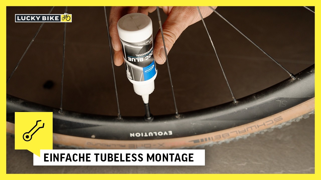 TubelessMontage So baust du dein Fahrrad auf Tubeless um! YouTube
