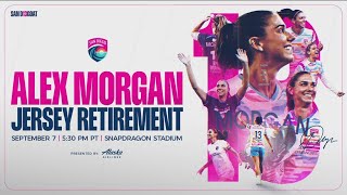 San Diego Wave FC retires Alex Morgan's jersey