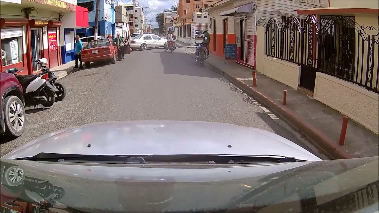 Driving Downtown Moca Dominican Republic part 2 YouTube