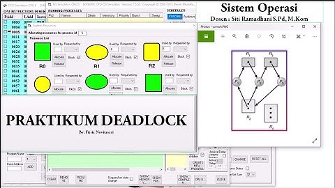 Sistem Operasi - 2 - PRAKTIKUM DEADLOCK