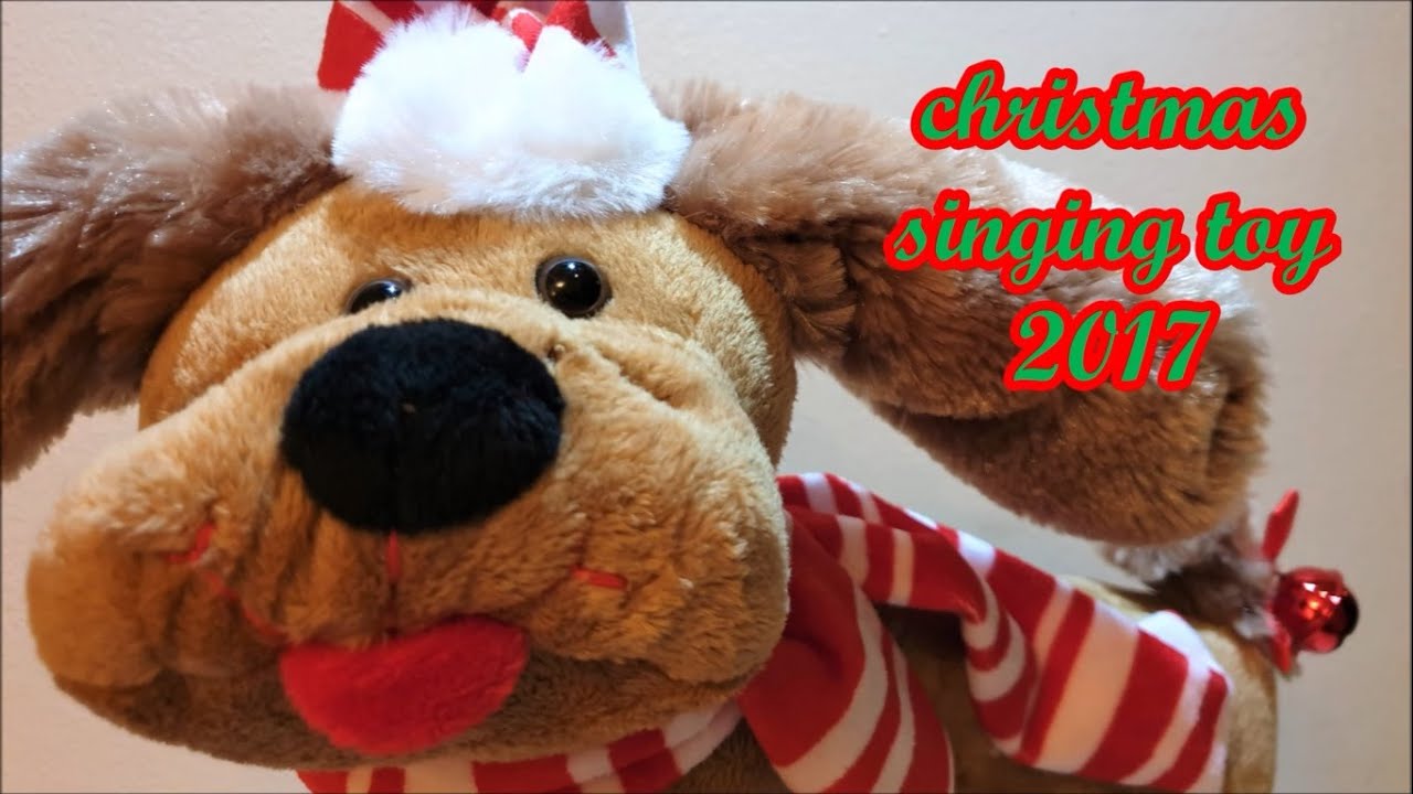 singing dachshund toy