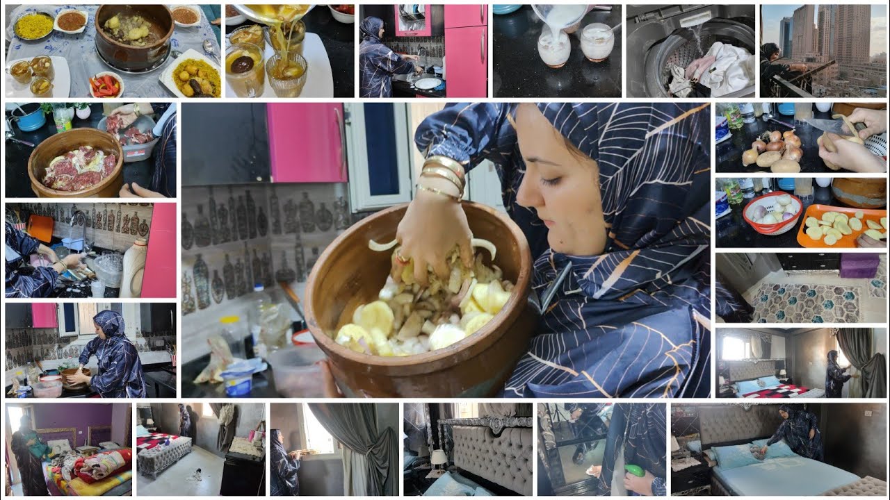 روتين رمضاني  اتهد حيلي في وانا صايمه 🫢بس أنجزت يومي كله قبل الفطار 🌙🕌