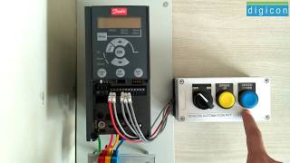 Configuring Danfoss VLT Drives for Two Wire Start / Stop with Speed Up / Down || Digicon Automation screenshot 5