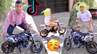 REGALO UNA MINI MOTO A LARIN JR POR PASAR GRADO 😮| LOS NUEVOS TIKTOKS DE ALFREDO LARIN