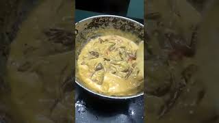 Sri Lanka dish fried brinjal gravy