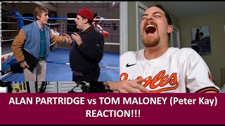 American Reacts ALAN PARTRIDGE vs TOM MALONEY Peter Kay REACTION