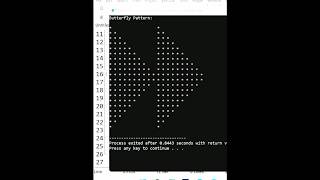 C++ Butterfly Pattern 🦋 | Easy Pattern Printing Tutorial (Step-by-Step)
