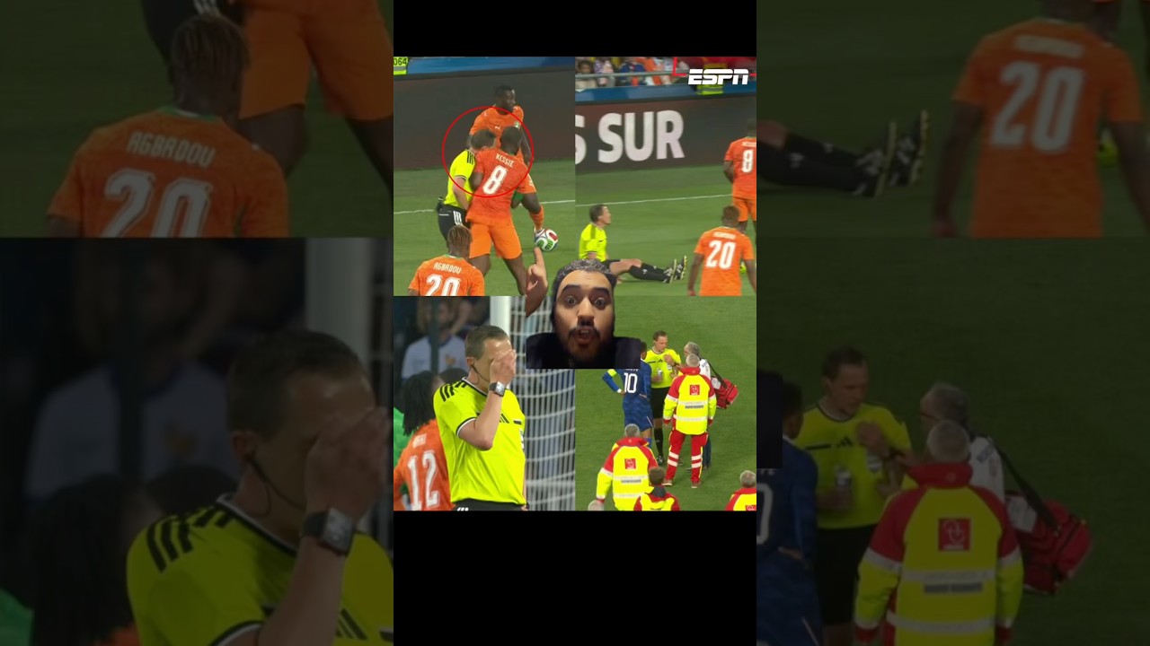 في مباراة فرنسا و ساحل العاج كيسيه يضرب الحكم #فرنسا #كيسيه #كاس_العالم #ساحل_العاج #جيدو