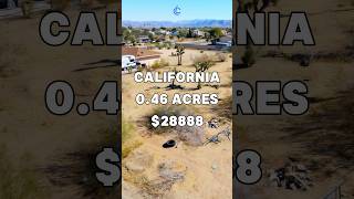 0.46 Acres with paved road access for Sale in Yucca Valley California for $28,888 #land #shorts #fyp