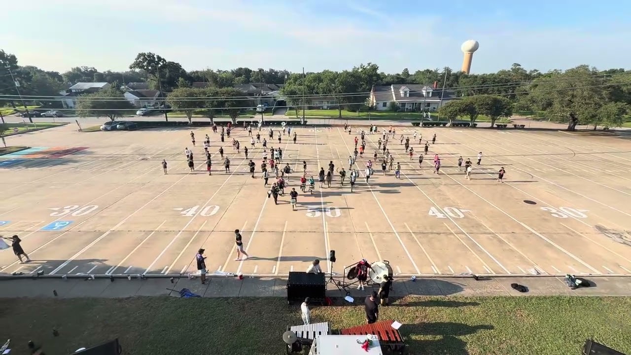 Eagle Alliance, 8/23/25, Marching Rehearsal: Escort Entrance #2