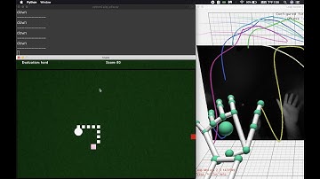 pygame with leap motion: snake game