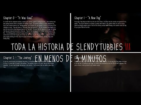 TODA la HISTORIA de Slendytubbies 3 EN MENOS DE 3 MINUTOS