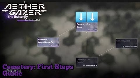 Cemetery: First Steps Guide (Aether Gazer game event)