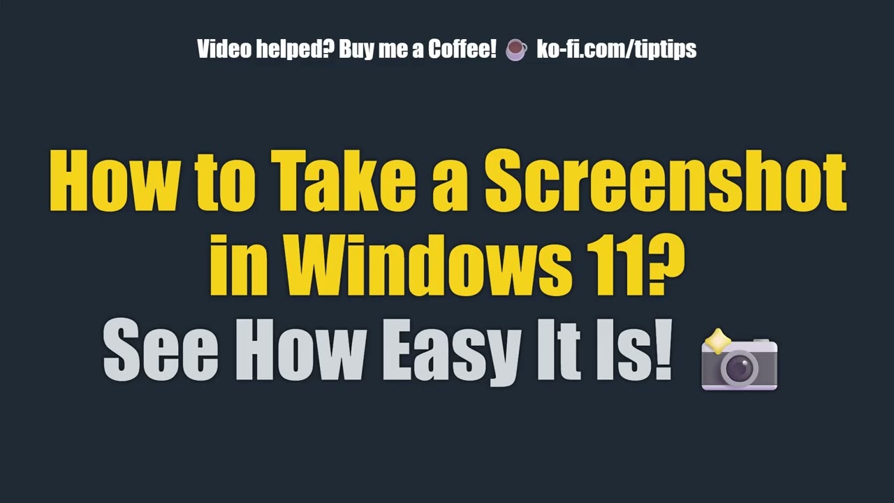 How to Take a Screenshot in Windows 11? See How Easy It Is! 📸