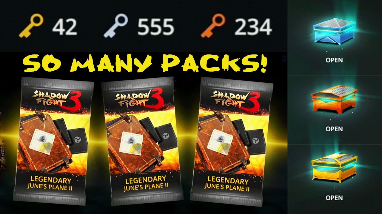 Shadow Fight 3. My Biggest Pack Opening of ALL TIMES! So Many LEGENDARIES!