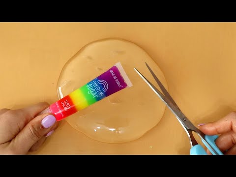 Slime <strong>Coloring</strong> Compilation <strong>with</strong> CLAY,Glitter !! Most Satisfying Slime Video★ASMR★#ASMR