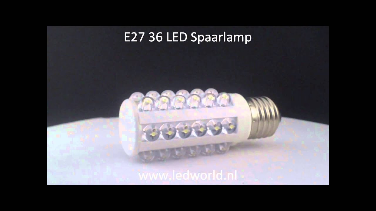 E27 36 LED Spaarlamp