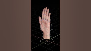 Realistic 3D Hand #3dart #chess #gamedev #game #anime #blender #stylized #art #sculpting #animation