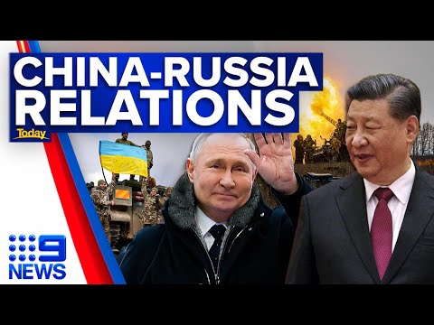 Clear alliance formed between china and russia as top diplomat meets putin | 9 news australia