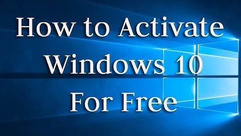 How to Activate windows 10 free just in 2 minute || No software needed || 2017 August