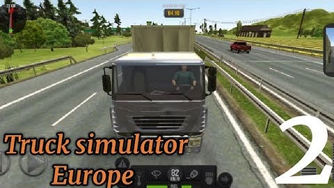 truck simulator Europe gameplay walkthrough part 2 (Android, iOS)