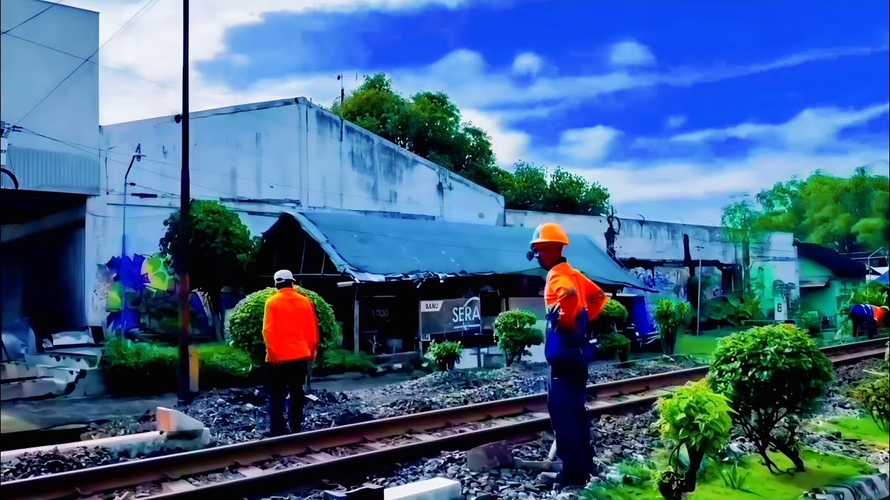 Morning walk to JL.BRIGJEND KATAMSO part 2 kota KEDIRI season 2