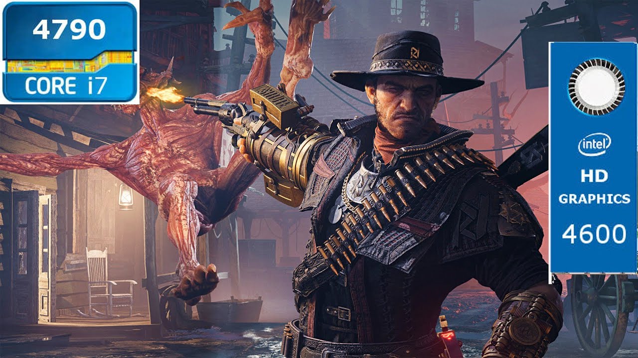 Evil West Intel HD 4600 (Low End Pc Config)