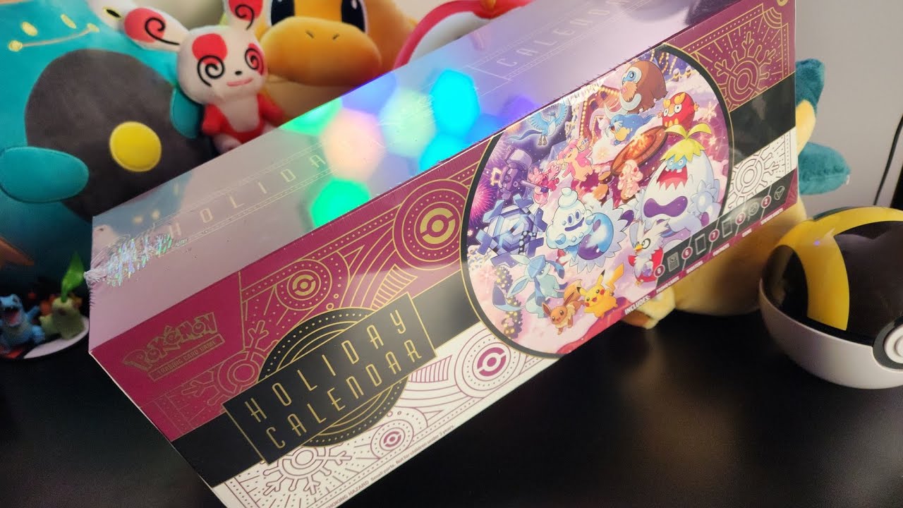 ADVENT CALENDAR  Opening The Official Pokmon TCG Holiday Calendar -  2025 Edition!