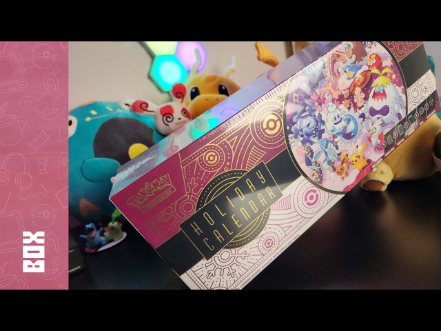 ADVENT CALENDAR  Opening The Official Pokmon TCG Holiday Calendar - 2025  Edition! - YouTube