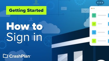 How (& Where!) to Sign Into CrashPlan