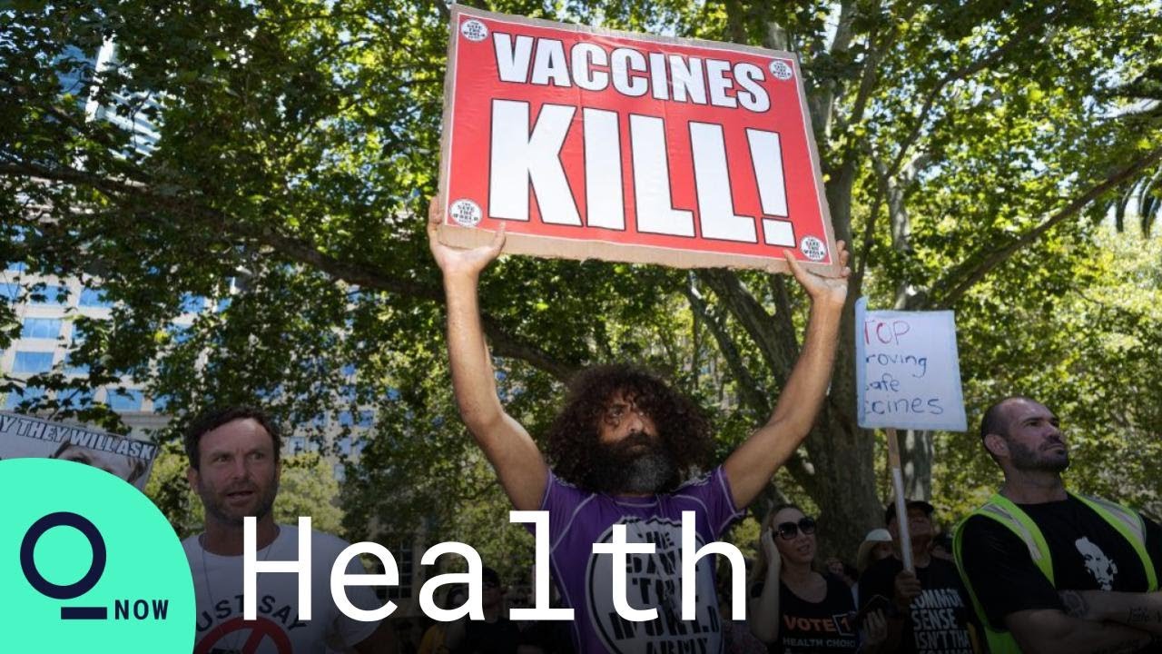 Anti-Vaccine Demonstrations Across Australia Ahead of Vaccination Rollout