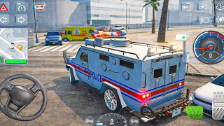 Police Sim 2026 Driving Simulator: Police Truck car driving cop duty - car android gameplay screenshot 2