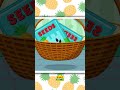 🍍One Pineapple Song #shorts #kidssongs #fruits