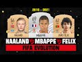 Haaland VS Mbappe VS Joao Felix FIFA EVOLUTION! 😱🔥 FIFA 16 - FIFA 21