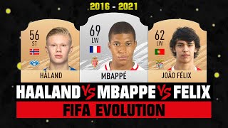 Haaland VS Mbappe VS Joao Felix FIFA EVOLUTION! 😱🔥 FIFA 16 - FIFA 21 screenshot 5